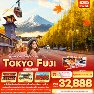 TOKYO FUJI KAWAGOE 5วัน 3คืน