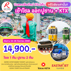 โซล ปูซาน 5วัน3คืน